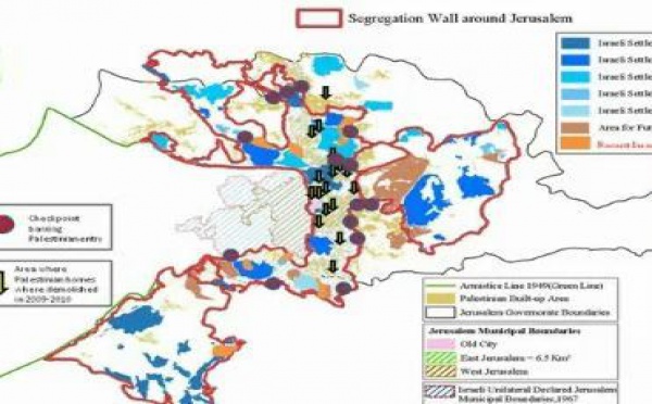 Jérusalem-Est : les préoccupations humanitaires