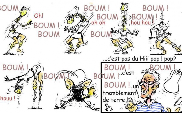 DESSIN DE PRESSE - Ce n'était pas pour rire*