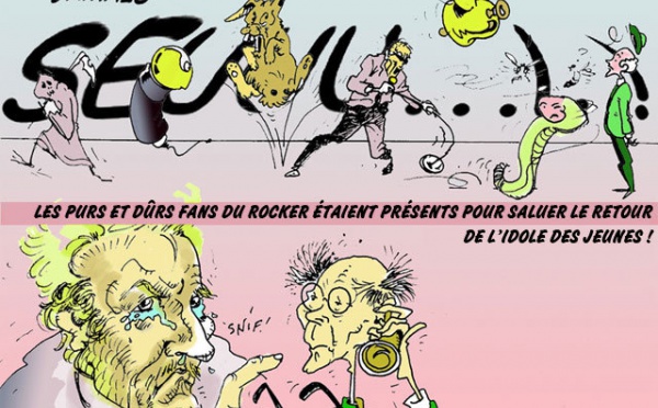 DESSIN DE PRESSE: Jamais seul ?