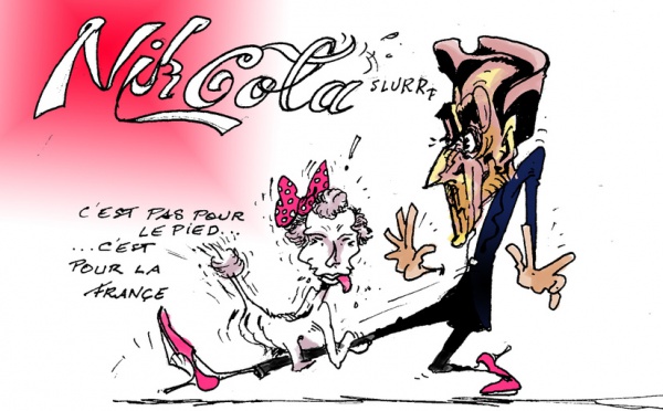 DESSIN DE PRESSE - Les cauchemars de Sarkozy