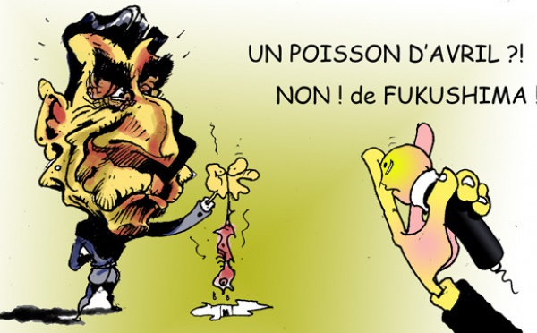DESSIN DE PRESSE - Retour de Nicolas Sarkozy du Japon