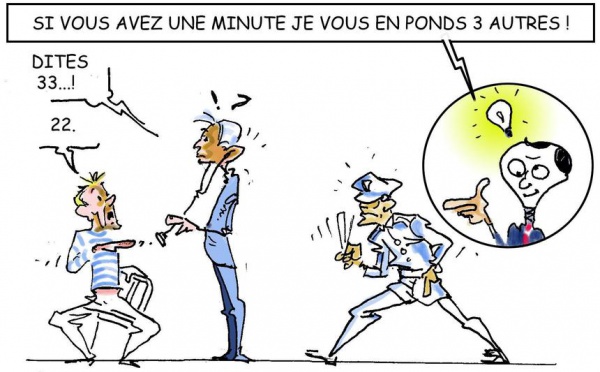 DESSIN DE PRESSE - Il suffit de le demander