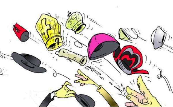 DESSIN DE PRESSE - Comme un seul homme !