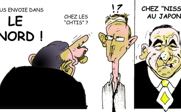 DESSIN DE PRESSE: Dégazage chez Renault