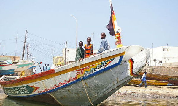 IMAGE DU JOUR: Bateau de pêche au Sénégal