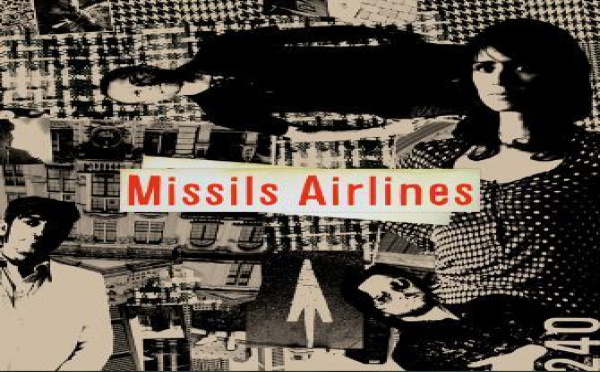 Missils Airlines, groupe de rock français à découvrir avec le clip Paris Libéré