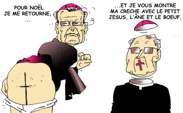 DESSIN DE PRESSE: Sur Terre tout le monde porte sa croix