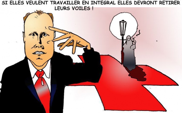 DESSIN DE PRESSE: Maison close à visage découvert