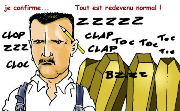 DESSIN DE PRESSE - En direct de la 'scierie'