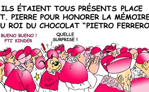 DESSIN DE PRESSE: Foudroyé par une crise cardiaque