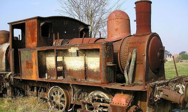 IMAGE DU JOUR: Locomotive abandonnée