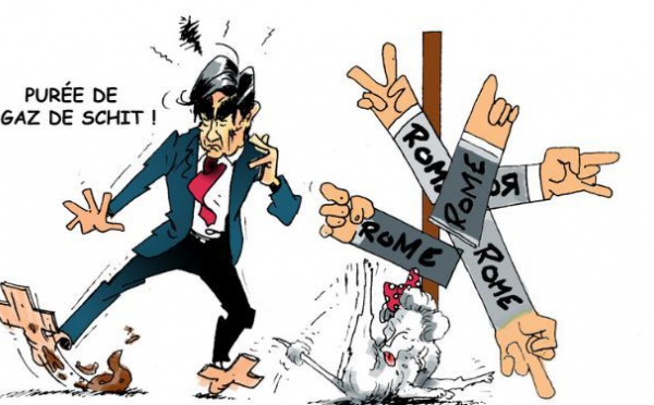 DESSIN DE PRESSE - Contre ou pour les racines 