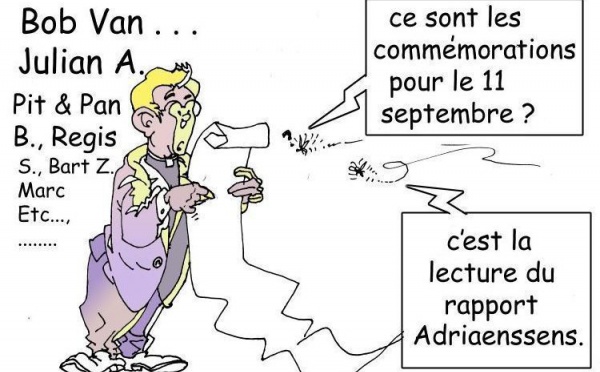 DESSIN DE PRESSE: Une année Adriaenssens dessus dessous