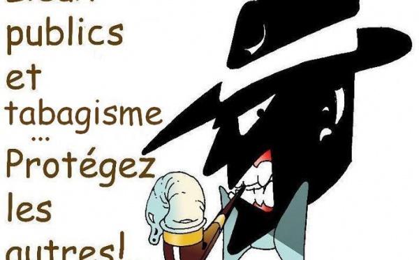 DESSIN DE PRESSE: Halte au tabagisme poussif