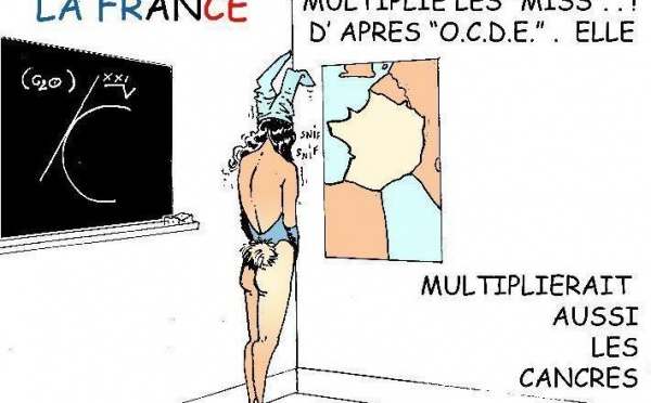 DESSIN DE PRESSE - Miss Cancre