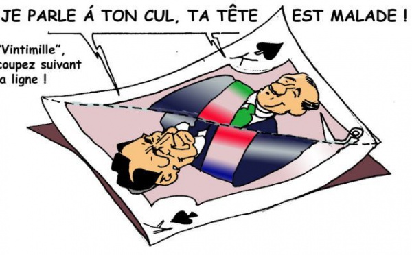 DESSIN DE PRESSE - Tête à tête au sommet