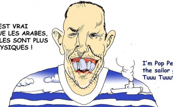 DESSIN DE PRESSE - Bleu 'Marine' ou chemise brunes?