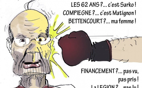 DESSIN DE PRESSE: Simple audition toute bête en cours