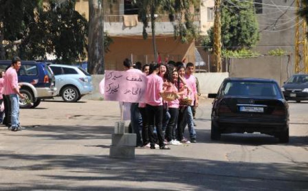 Des élèves contre la vitesse