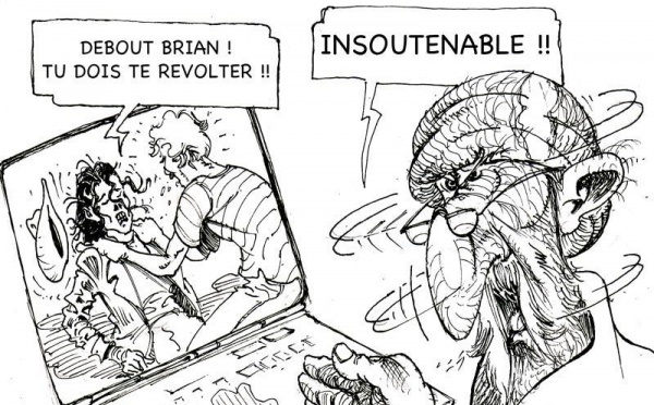 DESSIN DE PRESSE: Arrête ton Bachar, benne à ordures !