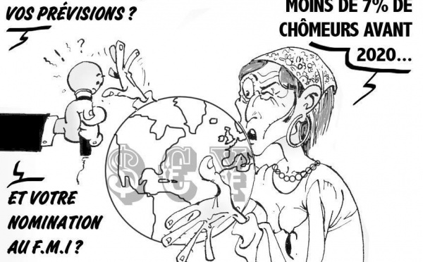 DESSIN DE PRESSE: Irma la Boule en vue pour le F.M.I.