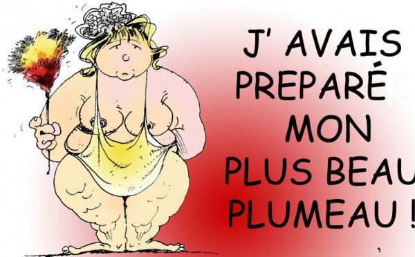 DESSIN DE PRESSE: Chaud lapin m'a posé Ein lapin !