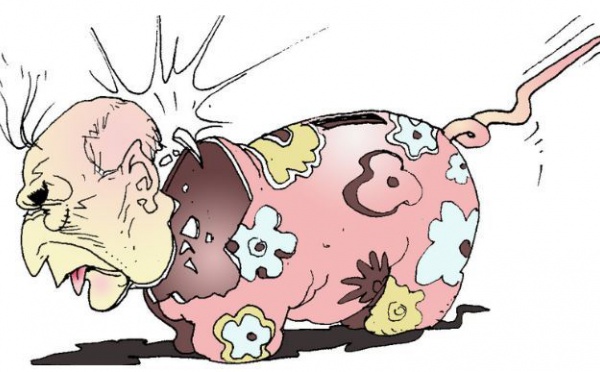 DESSIN DE PRESSE: Avion pour la laie-retour