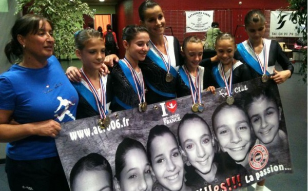 Championnat de France de Gymnastique et Open International : une pluie de médailles pour Menton-Biot
