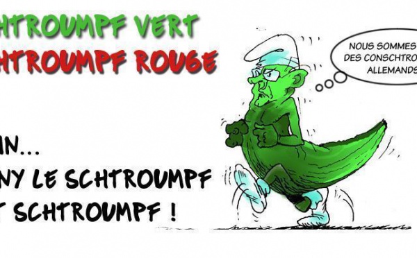 DESSIN DE PRESSE: Le Vert est dans le fruit