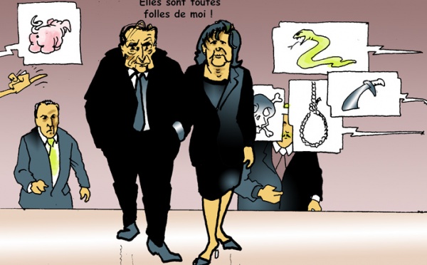DESSIN DE PRESSE: Elles attendaient DSK