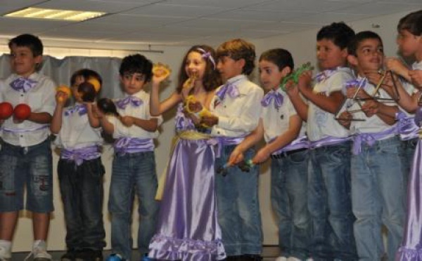 Au Lycée, des enfants en fin d’année