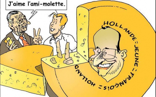 DESSIN DE PRESSE: Jacques Chirac trahit sa famille