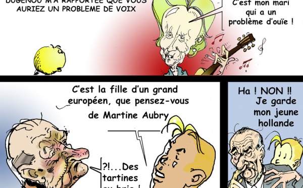 DESSIN DE PRESSE: Les Chirac font les guignols