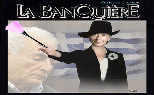 DESSIN DE PRESSE - Une nouvelle banquière