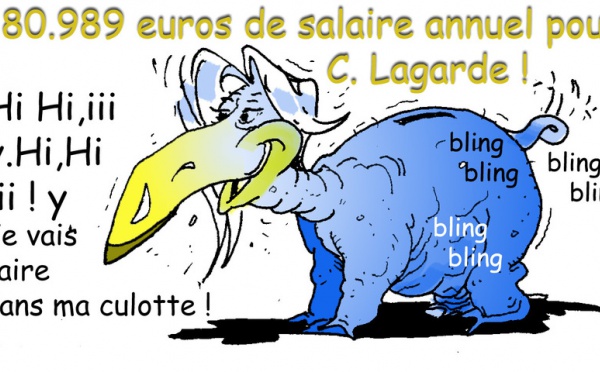 DESSIN DE PRESSE: Woody Woodpecker a pris ses fonctions au FMI