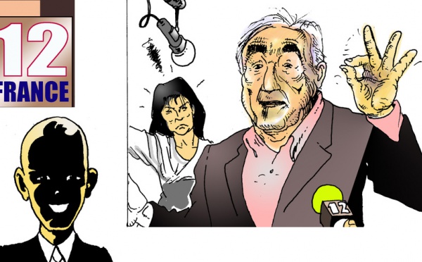 DESSIN DE PRESSE - D.S.K., pour la première fois, s'exprime au micro de votre 12France