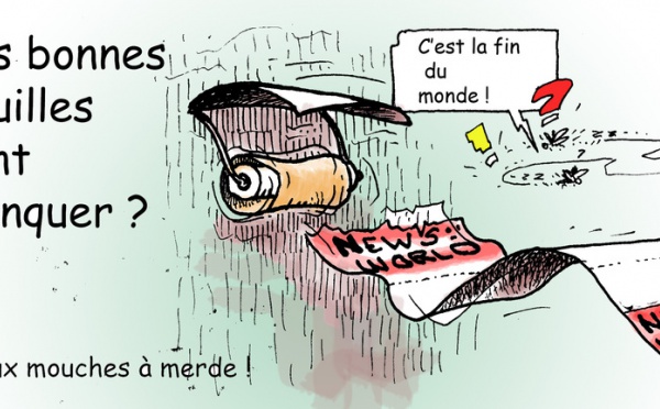 DESSIN DE PRESSE: News of the world, c'est fini