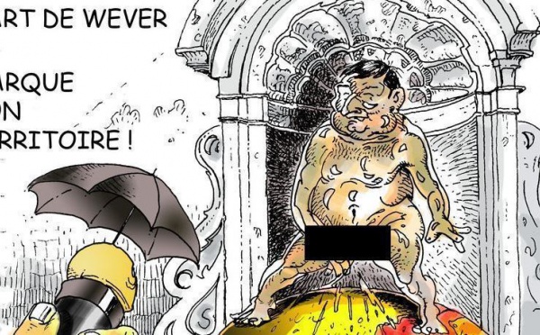 DESSIN DE PRESSE: La Flandre partie vers son indépendance !