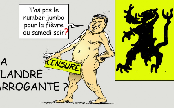 DESSIN DE PRESSE: La Flandre a peur