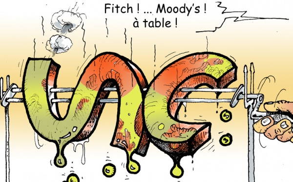 DESSIN DE PRESSE: Les agences de notation ont de l'appetit