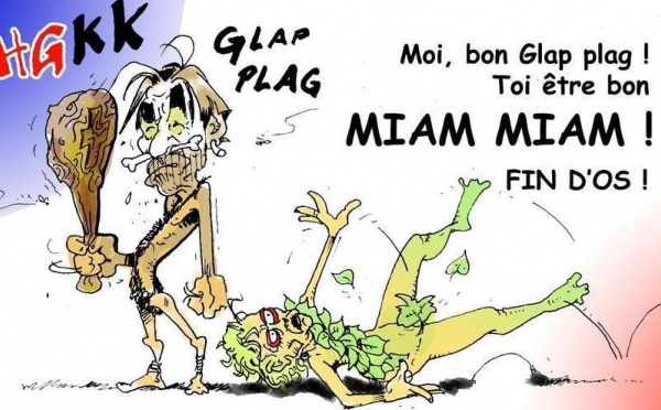 DESSIN DE PRESSE - Joly? Bon, miam miam surgelé