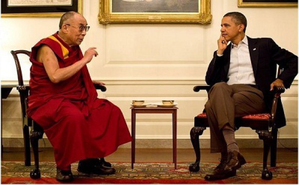 Relations internationales: rencontre entre Barack Obama et le Dalaï-Lama