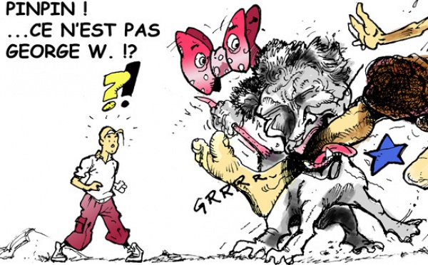 DESSIN DE PRESSE - Votre 12FRANCE: Surprise ! Dieu parlait en verlan