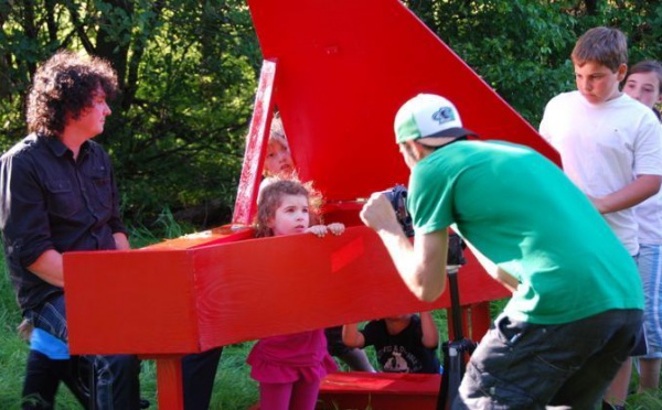 CANADA - Tournage du clip Mini boule de vie de Michel Loiselle