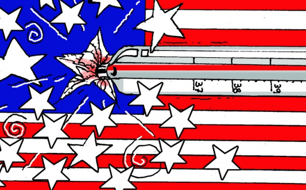 DESSIN DE PRESSE: L'un dit crise, l'autre crack