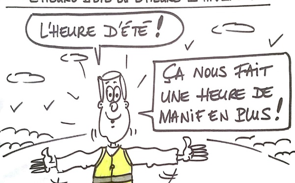 Le changement d'heure c'est pas pour ce printemps!