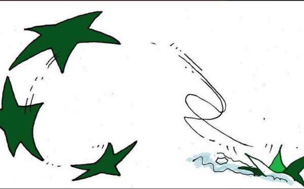 DESSIN DE PRESSE: La dette grecque atteint les banques françaises