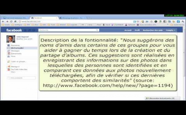 Polémique autour de la reconnaissance faciale