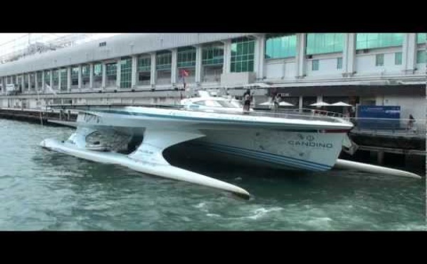 Première traversée de la mer de Chine à l’énergie solaire