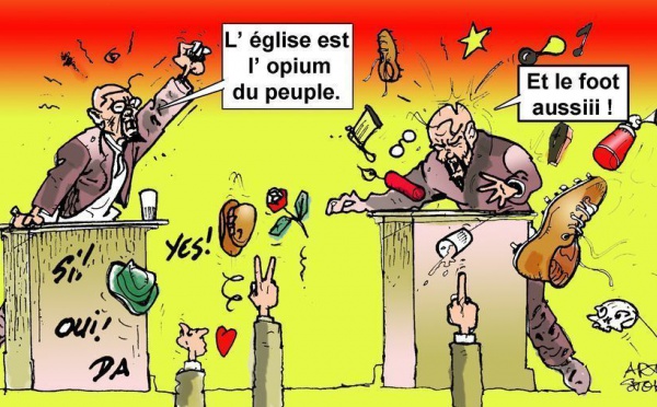 DESSIN DE PRESSE: Ni Dieu, ni maître
